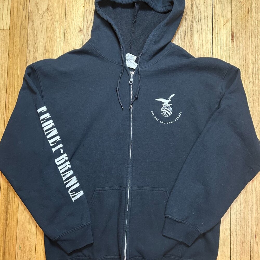 Fernet-Branca Zip-Up Hooded Sweatshirt